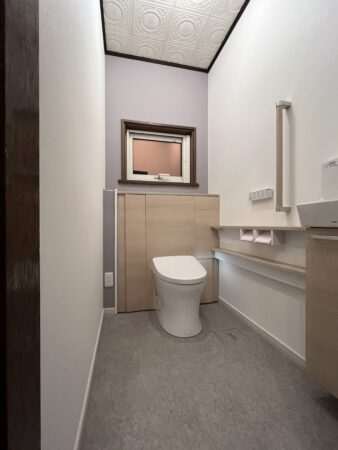 同じ空間でも広く見えるトイレリフォーム